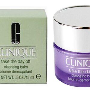 BNIB Clinique Take The Day Off Cleansing Balm Makeup Remover 0.5 oz Travel Size